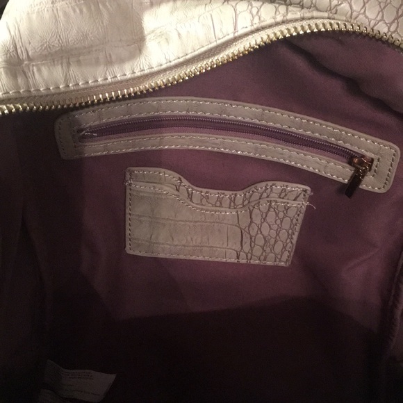 Croc embossed book bag - Picture 5 of 6